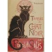 FIGURKA PARASTONE Le Chat Noir - Czarny Kot z plakatu A. Steinlena STE01