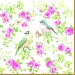 SERWETKI PAPIEROWE Spring - Wiosenne Ptaki i kwiaty
