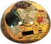 SZKLANY PRZYCISK DO PAPIERU Pocałunek - Gustav Klimt - Parastone